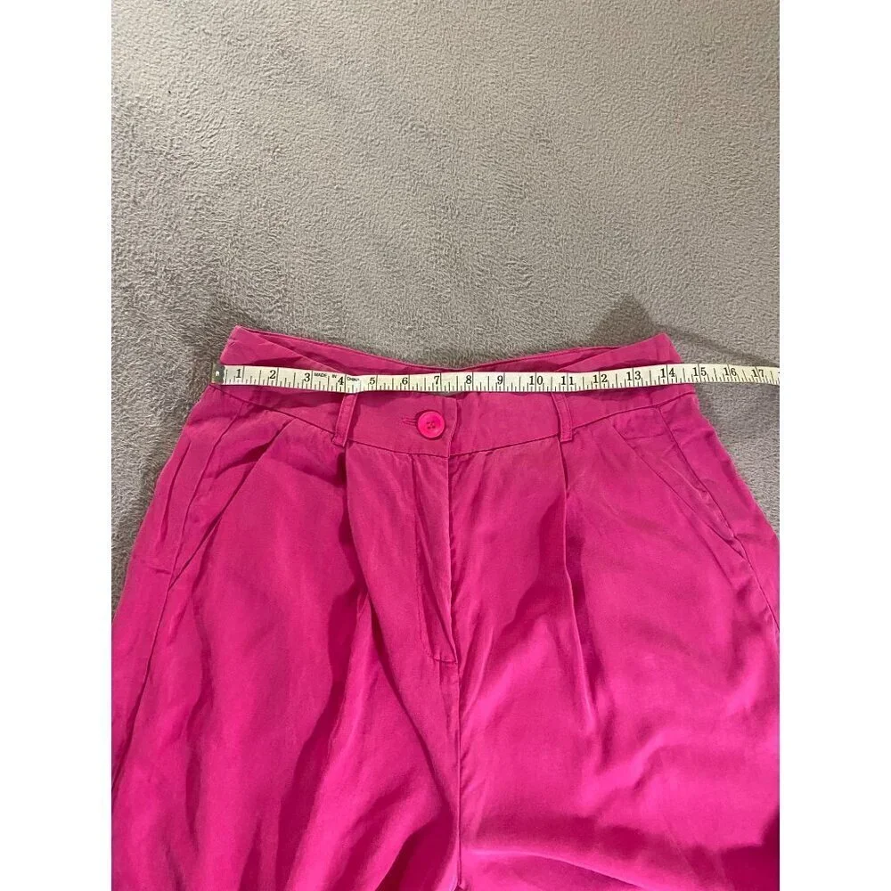 Revolve Line + Dot Women's Hot Pink Colorful Dress Pants - Medium - Picture 8 of 14